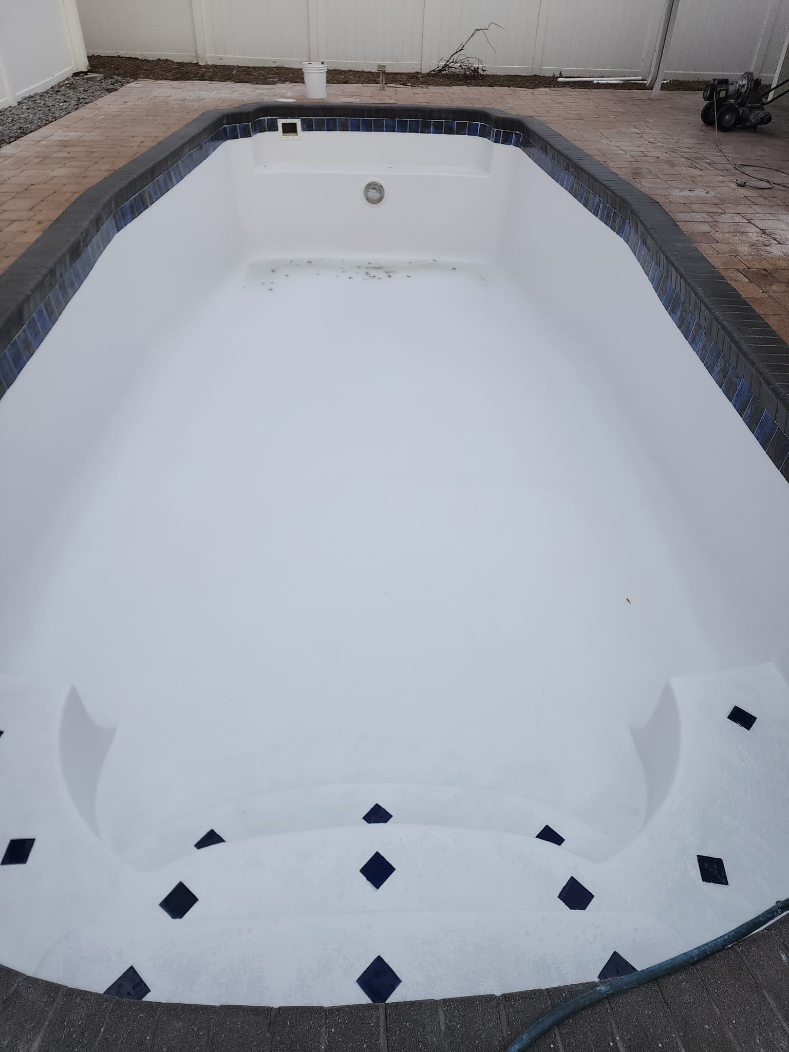 Fibre Tech pool resurfacing job 31 — completed fiberglass pool refinishing project